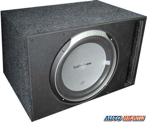 Сабвуфер в корпусе с фазоинвертoром Rockford Fosgate P1S412 vented box